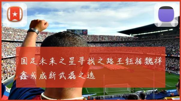 国足未来之星寻找之路王钰栋魏祥鑫或成新武磊之选